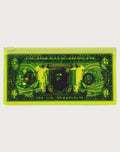 BANKNOTE DESIGN CLEAR POUCH MENS