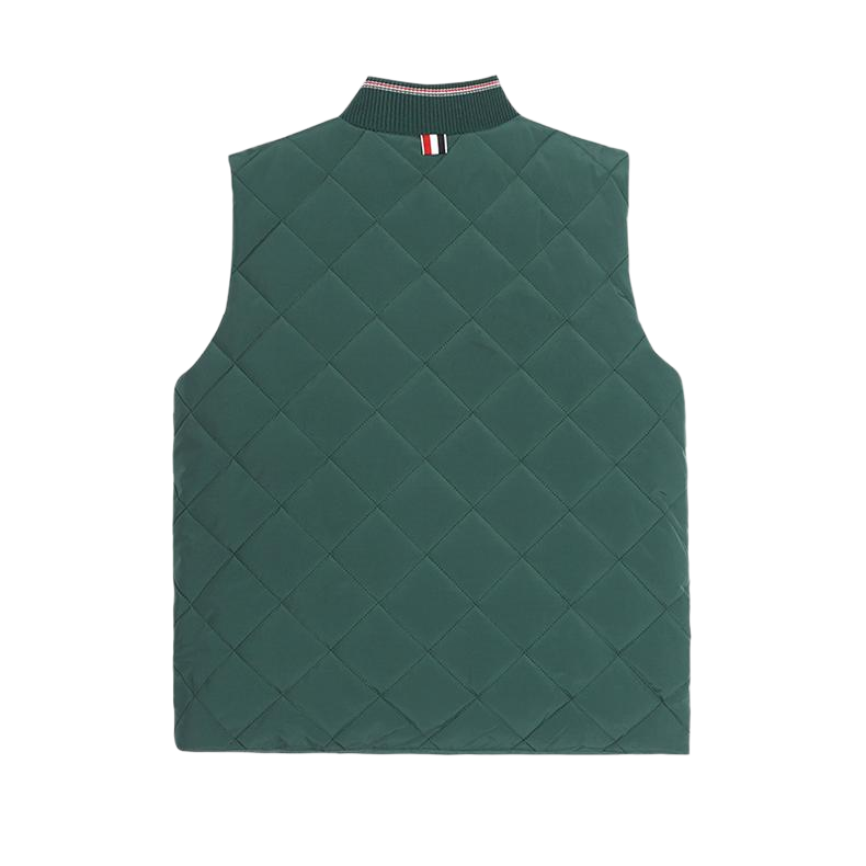 Unisex sleeveless vest jacket | Thom Browne