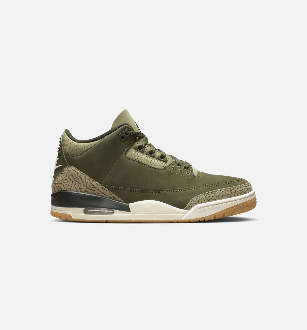 Air Jordan 3 Retro Medium Olive Men's Lifestyle Shoe