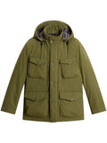 Woolrich lined hooded jacket
