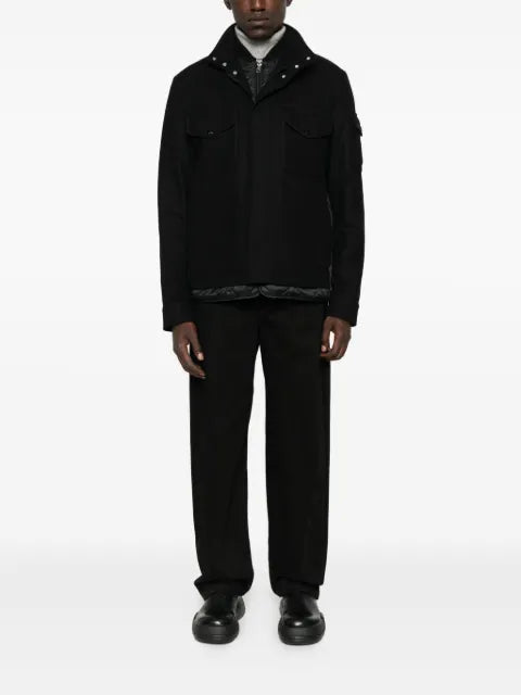 Moncler Avoine flap-pocket quilted jacket