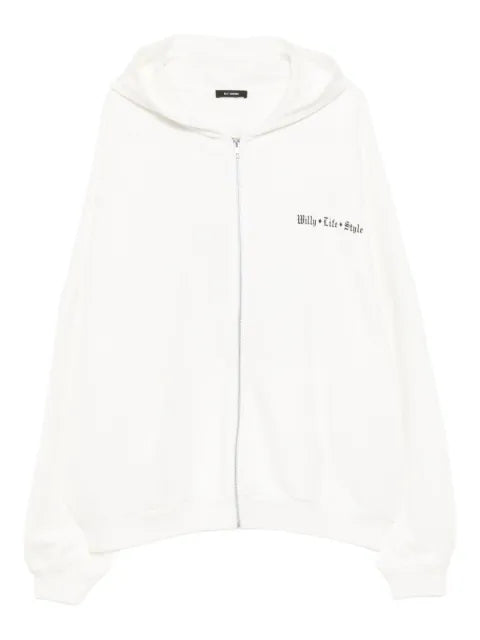 Willy Chavarria zip-up hoodie