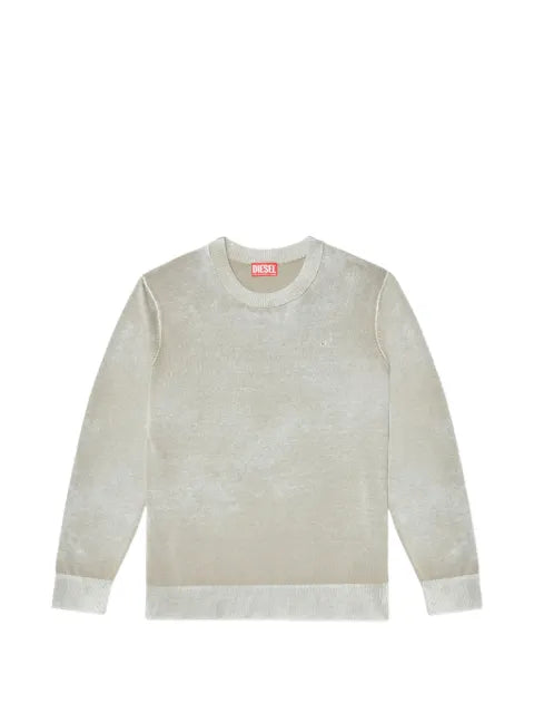 Diesel jumper with faded reverse print
