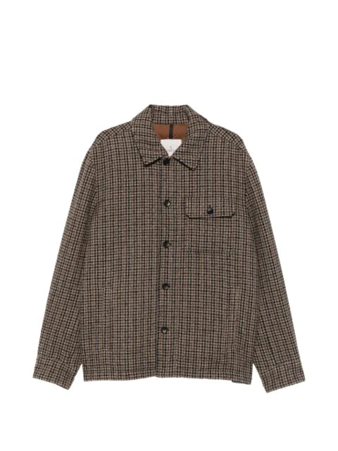 Moncler Norfol checked padded jacket