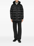 SERGIO MORETTI FIRENZE logo-patch padded jacket