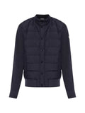 Moncler high-neck quilted-front jacket