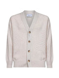 D4.0 button-up V-neck cardigan