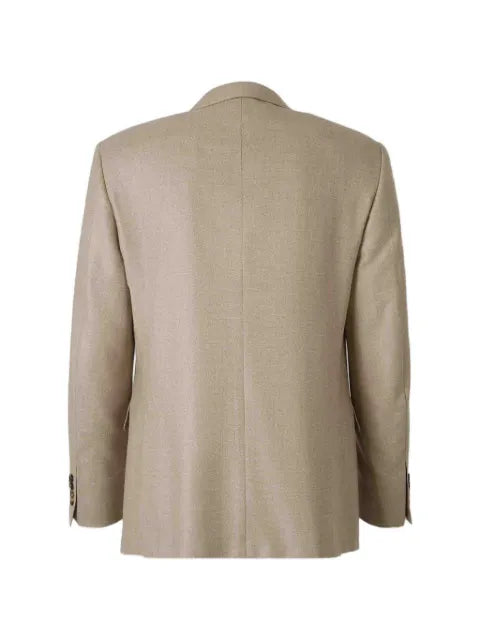 Canali single-breasted notch-lapel blazer