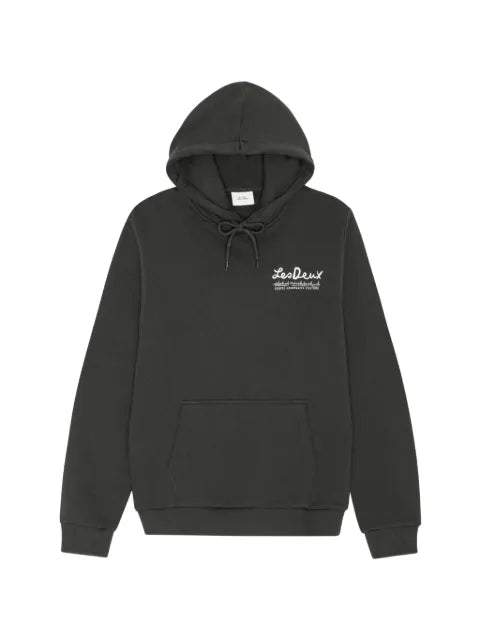 Les Deux Rural graphic-print drawstring hoodie
