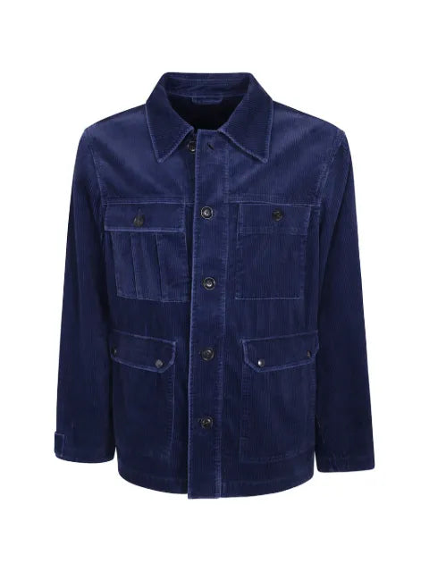 PS Paul Smith corduroy pocket-detail jacket