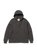 Snow Peak waffle-knit zip-up hoodie