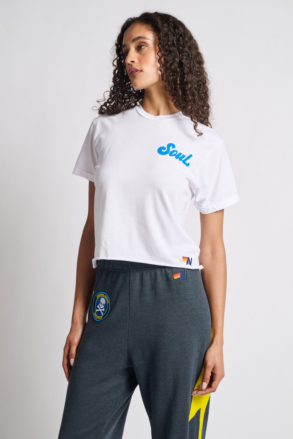 CROP BOYFRIEND T-SHIRT