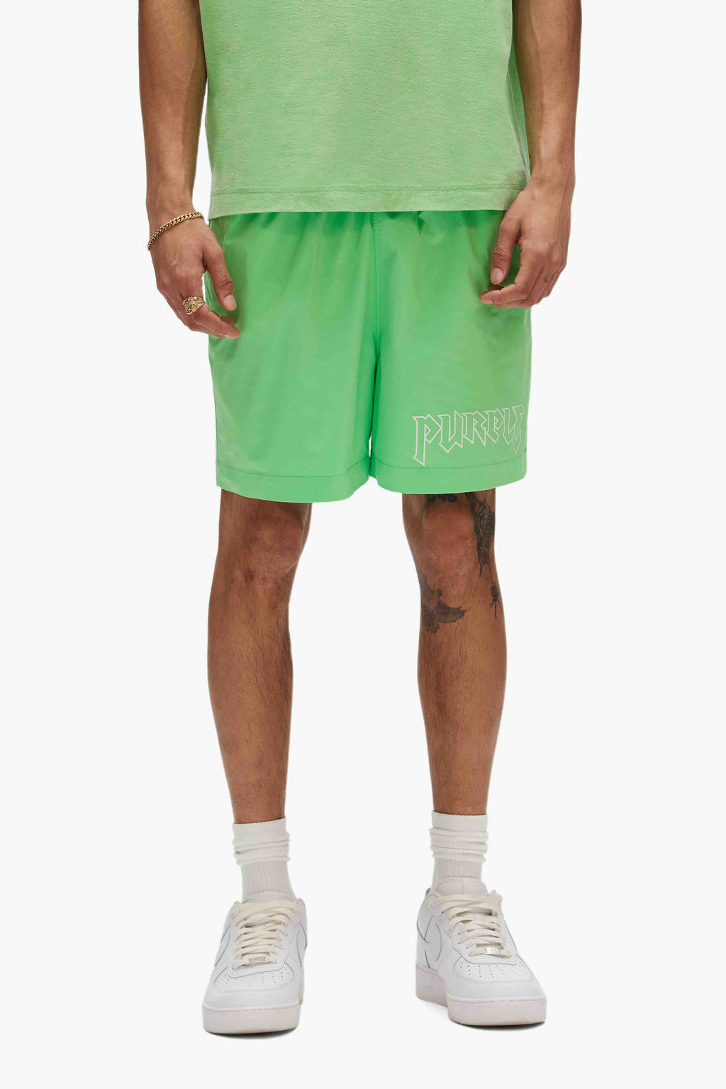 Metal Swim Shorts