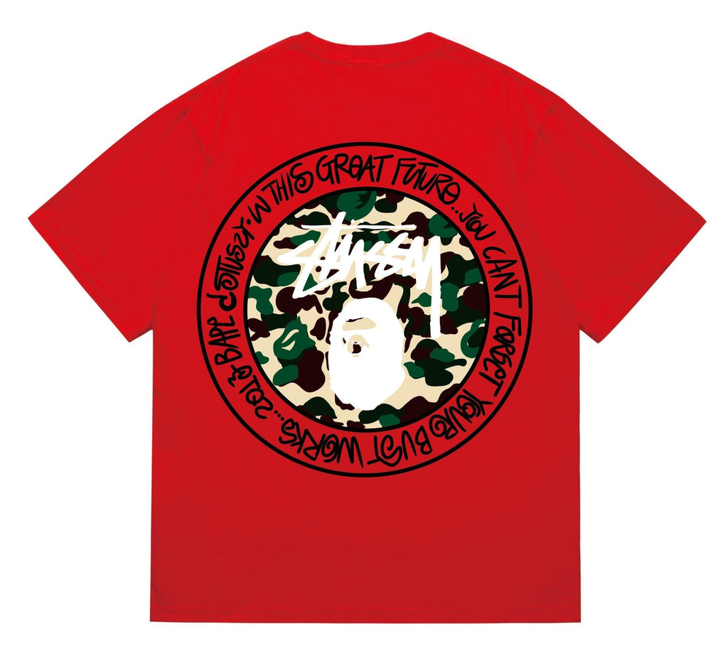 BAPE Circular Camo Graphic T-Shirt