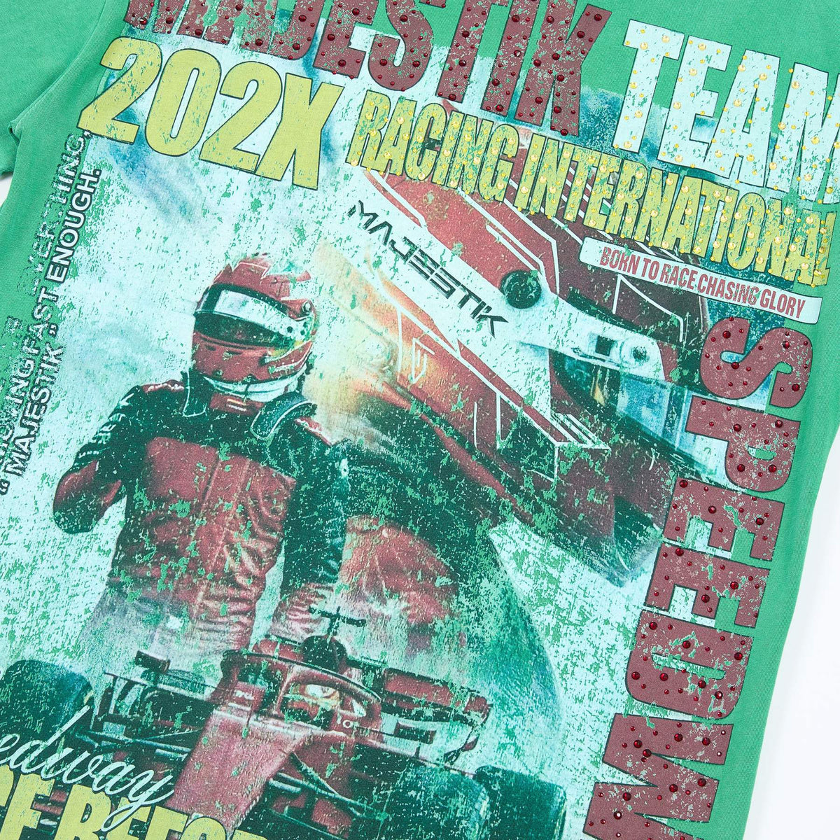 MAJESTIK Racing International 202X Green T-Shirt