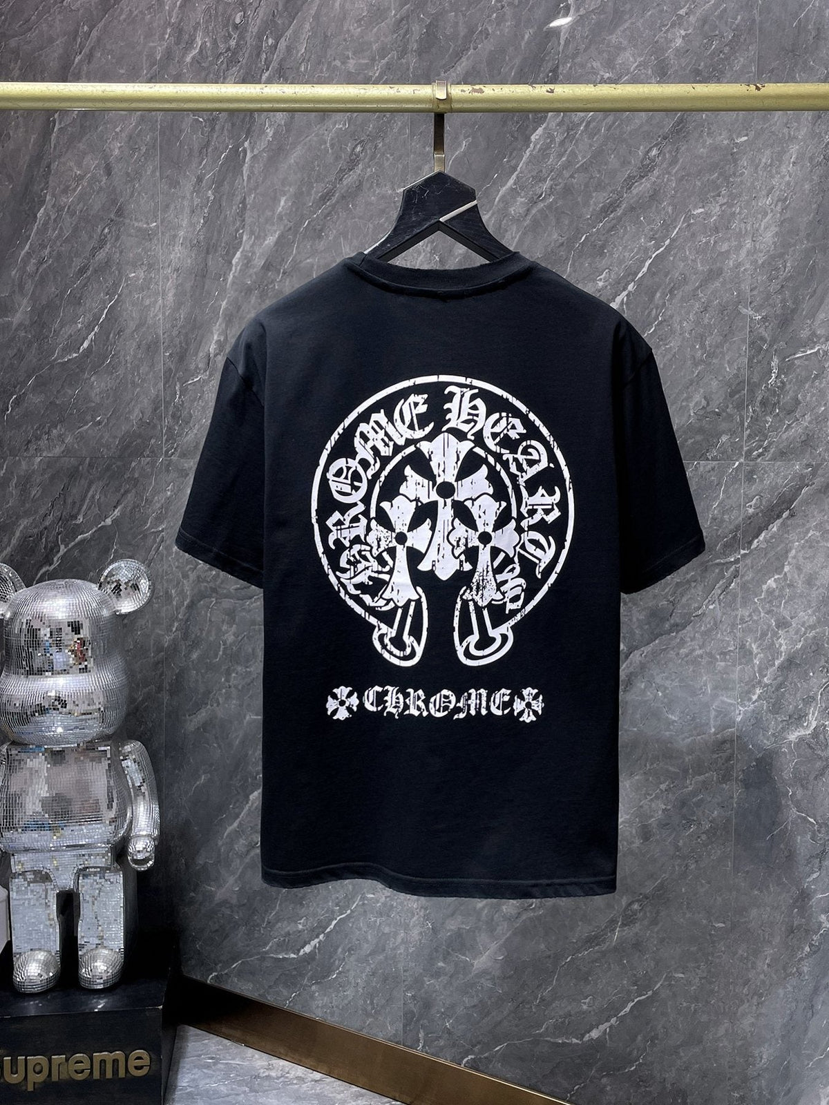 Chrome Hearts Horseshoe Cross Graphic T-Shirt