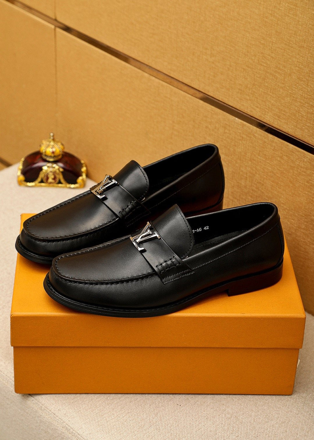 Louis Vuitton Black Hardware Loafers